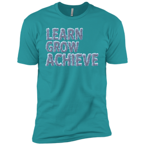 "Learn Grow Achieve" Men's Tee