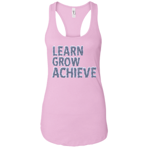 "Learn Grow Achieve" Ladies Tank