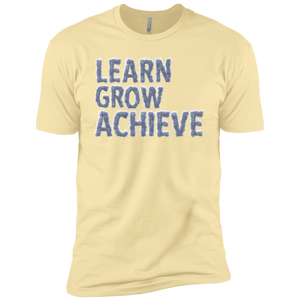 "Learn Grow Achieve" Men's Tee