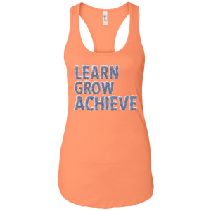 "Learn Grow Achieve" Ladies Tank