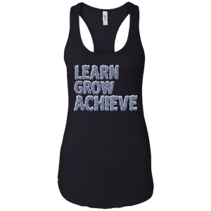 "Learn Grow Achieve" Ladies Tank